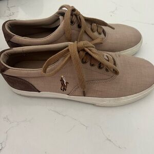 Polo by Ralph Lauren Men's Brown Canvas Sneakers